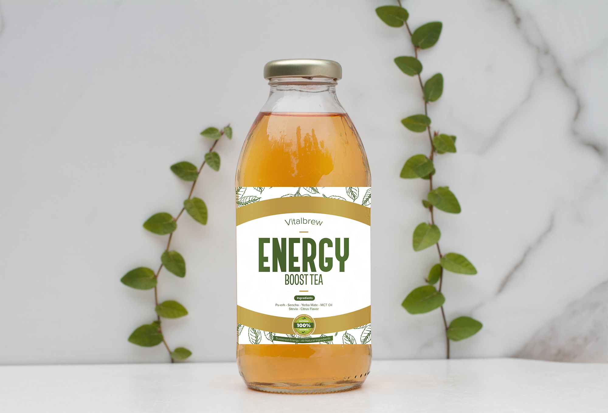Vital Brew Tea Packaging