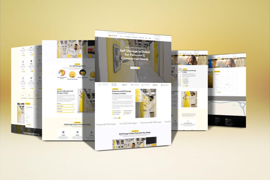 Dubai Storage Website & SEO Case Study